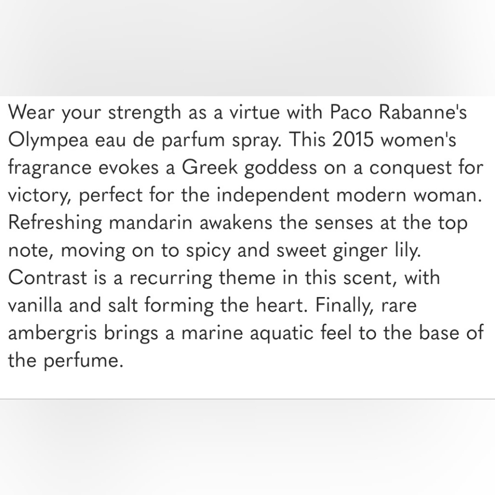 Paco Rabanne Olympéa - Picture 4 of 5
